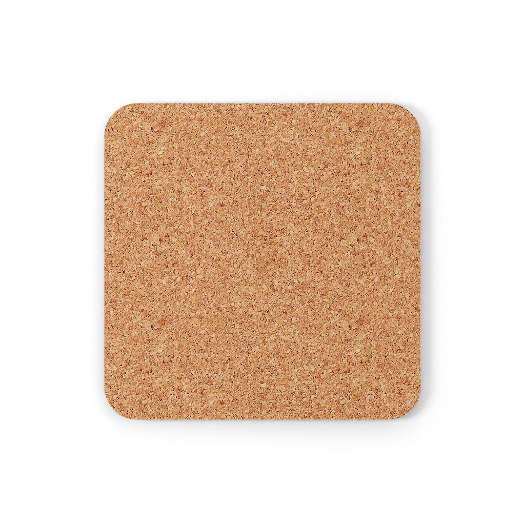 "I Drink with Vampires" Corkwood Coaster Set